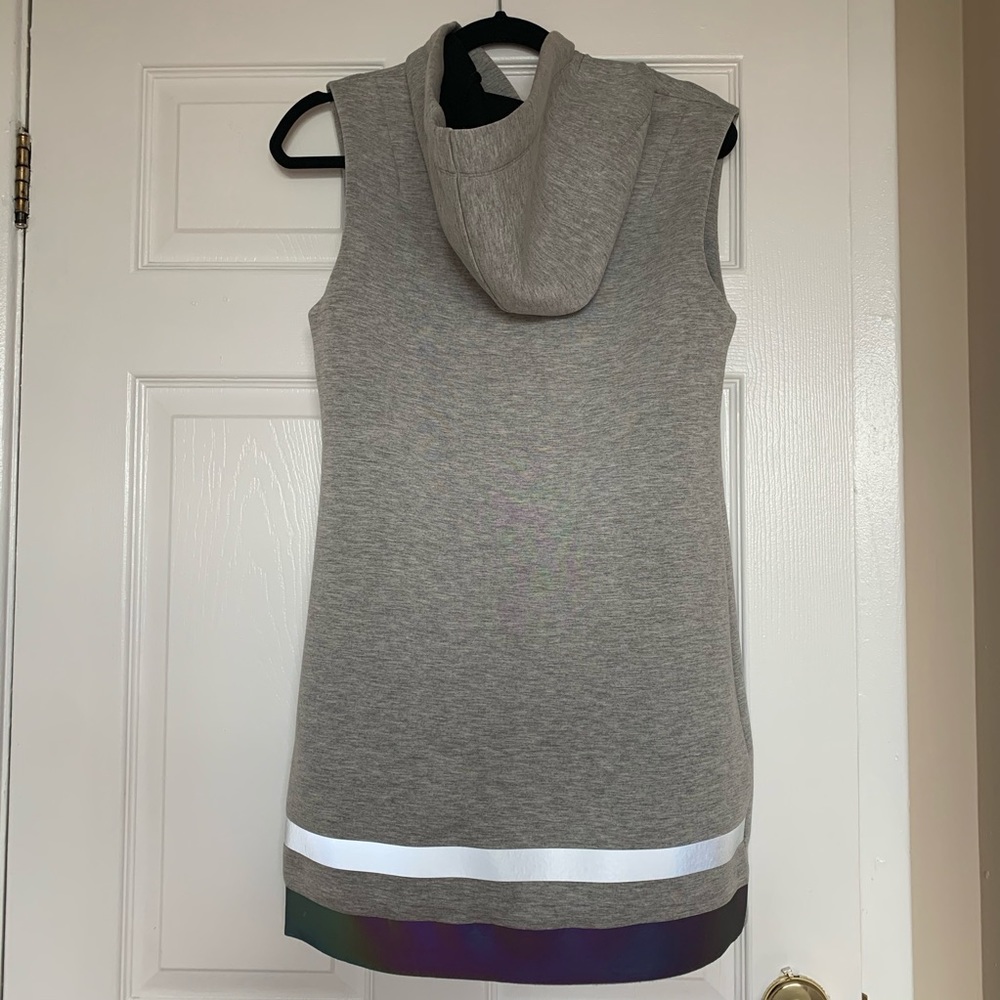 Alexander Wang T Scuba Neoprene hooded dress sz S.